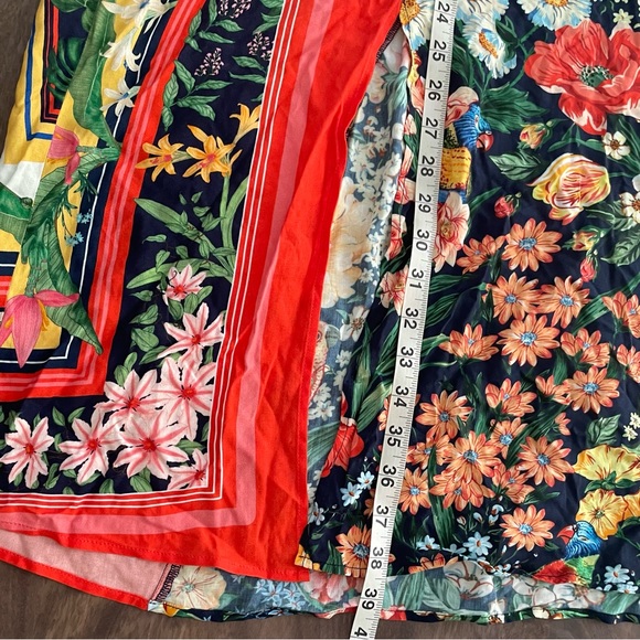 ANTHROPOLOGIE Farm Rio Fiji Midi Skirt - Picture 6 of 16